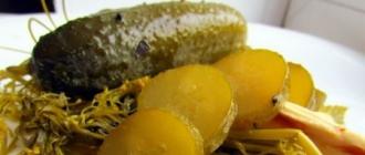 Timun jeruk untuk musim sejuk: rangup dengan mustard