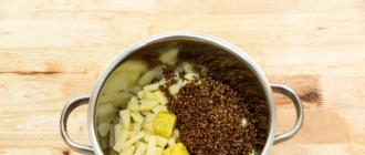 Zuppa di grano saraceno - ricette con foto