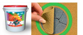 Plaster fleksibel (anjal) untuk fasad dan kerja-kerja dalaman Plaster hiasan elastik